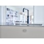 S Maner ENVELOPE efect inox, lungime 50mm
